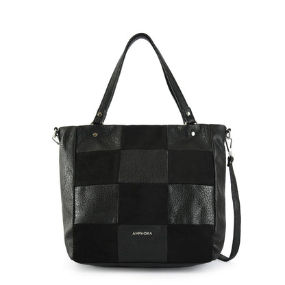 Nelly Medium Two Handle Wallet Black