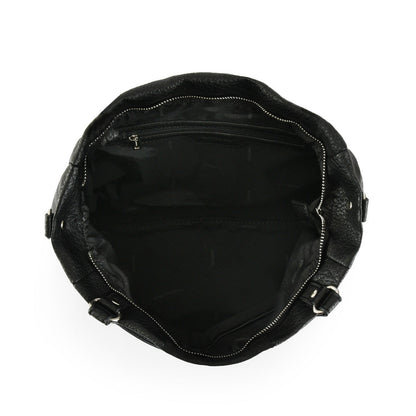 Nelly Medium Two Handle Wallet Black
