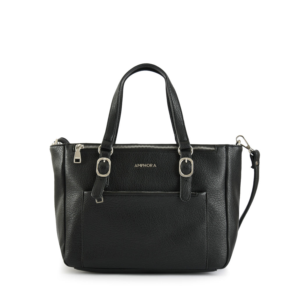 Wallet Two Handles Three medium divisions alia black