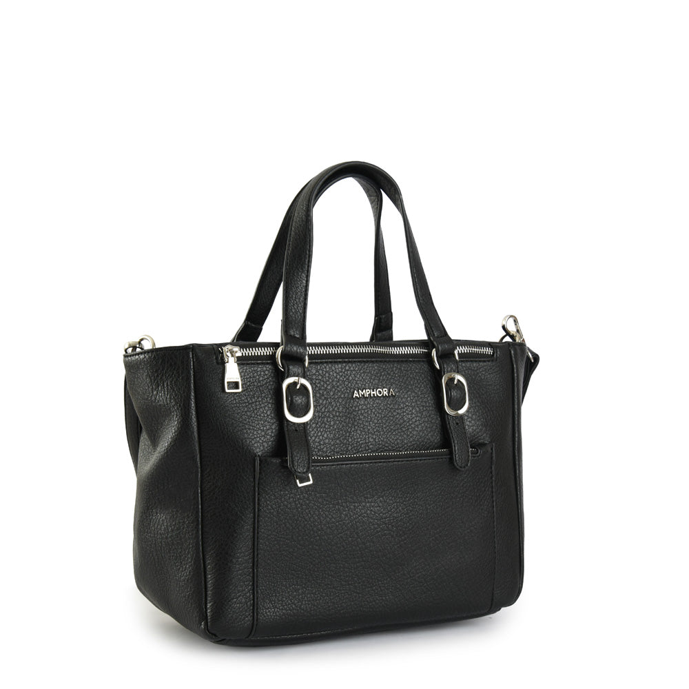 Wallet Two Handles Three medium divisions alia black