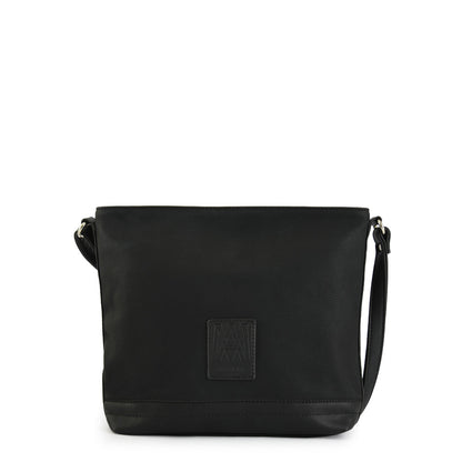 Medium black Cecilia crossbody bag