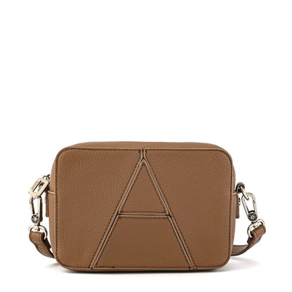 Dark Taupe Andrea Small Shoulder Bag