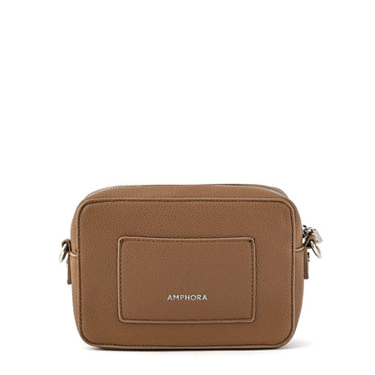 Dark Taupe Andrea Small Shoulder Bag