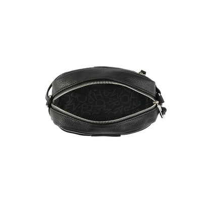 Medium black eureka crossbody wallet