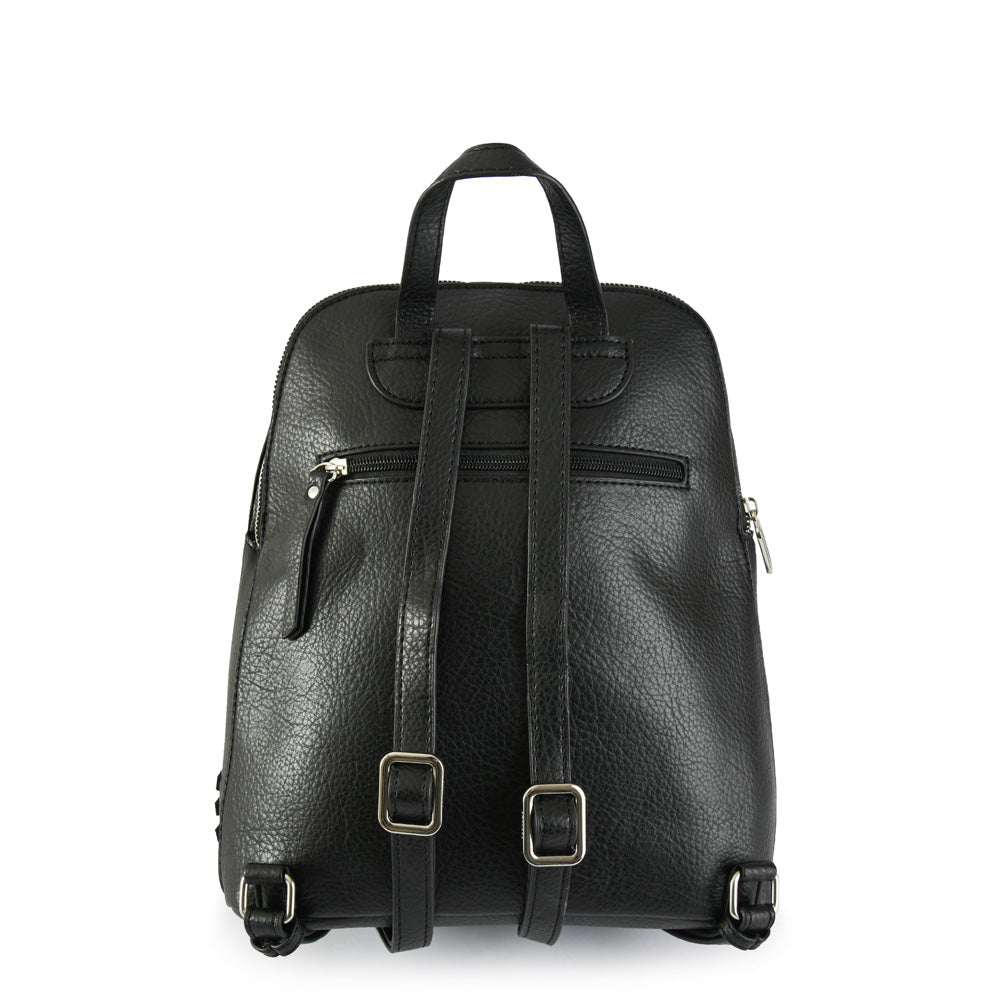 Cameron Black Medium Backpack