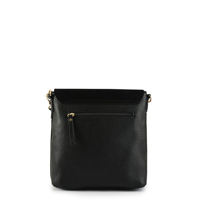 Symone medium black crossbody wallet