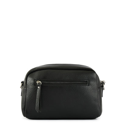 Ferani medium black crossbody bag