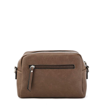 Dark Taupe Ferani Medium Crossbody Bag