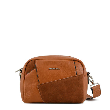 Ferani medium brown crossbody bag