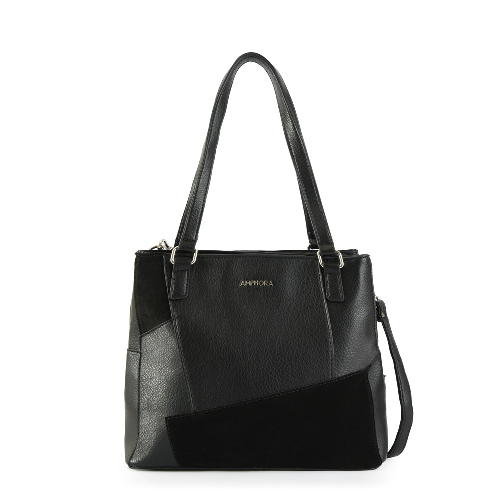 Wallet Two Handles Three medium divisions ferani black