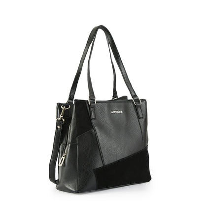 Wallet Two Handles Three medium divisions ferani black