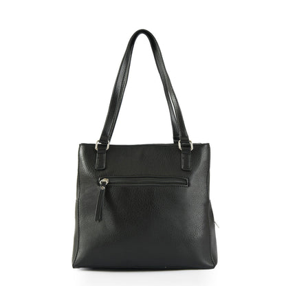 Wallet Two Handles Three medium divisions ferani black