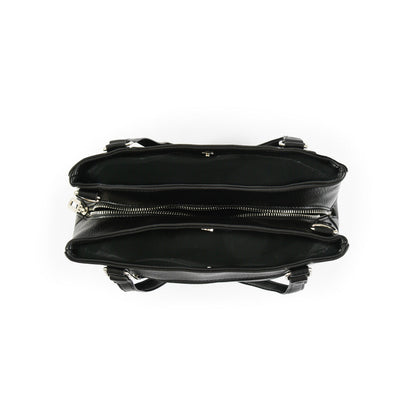 Wallet Two Handles Three medium divisions ferani black