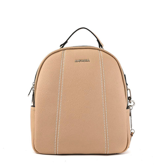 Medium dark beige goty backpack