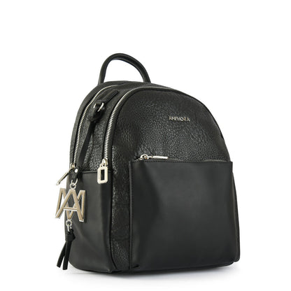 Kennedy Black Medium Backpack