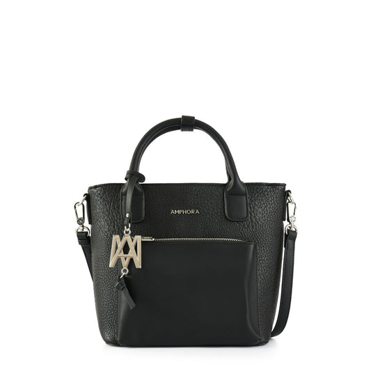 Small black kennedy crossbody wallet