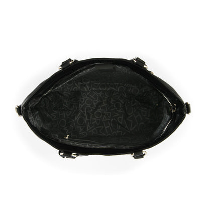 Wallet with two handles large notebook holder black donatela