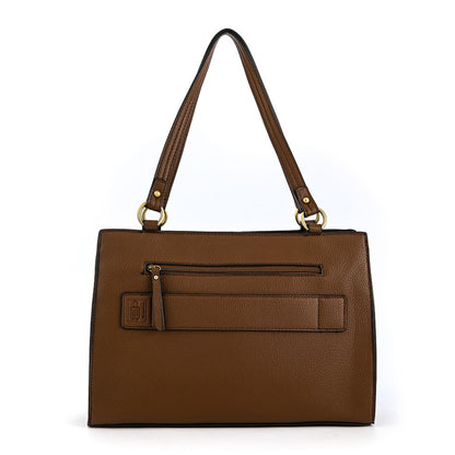 Wallet Two Handles Three medium divisions dark brown dubois