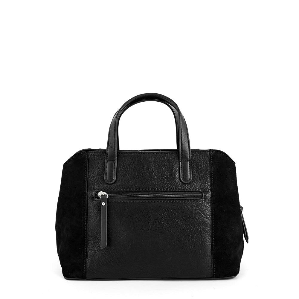 Medium black moreau crossbody bag