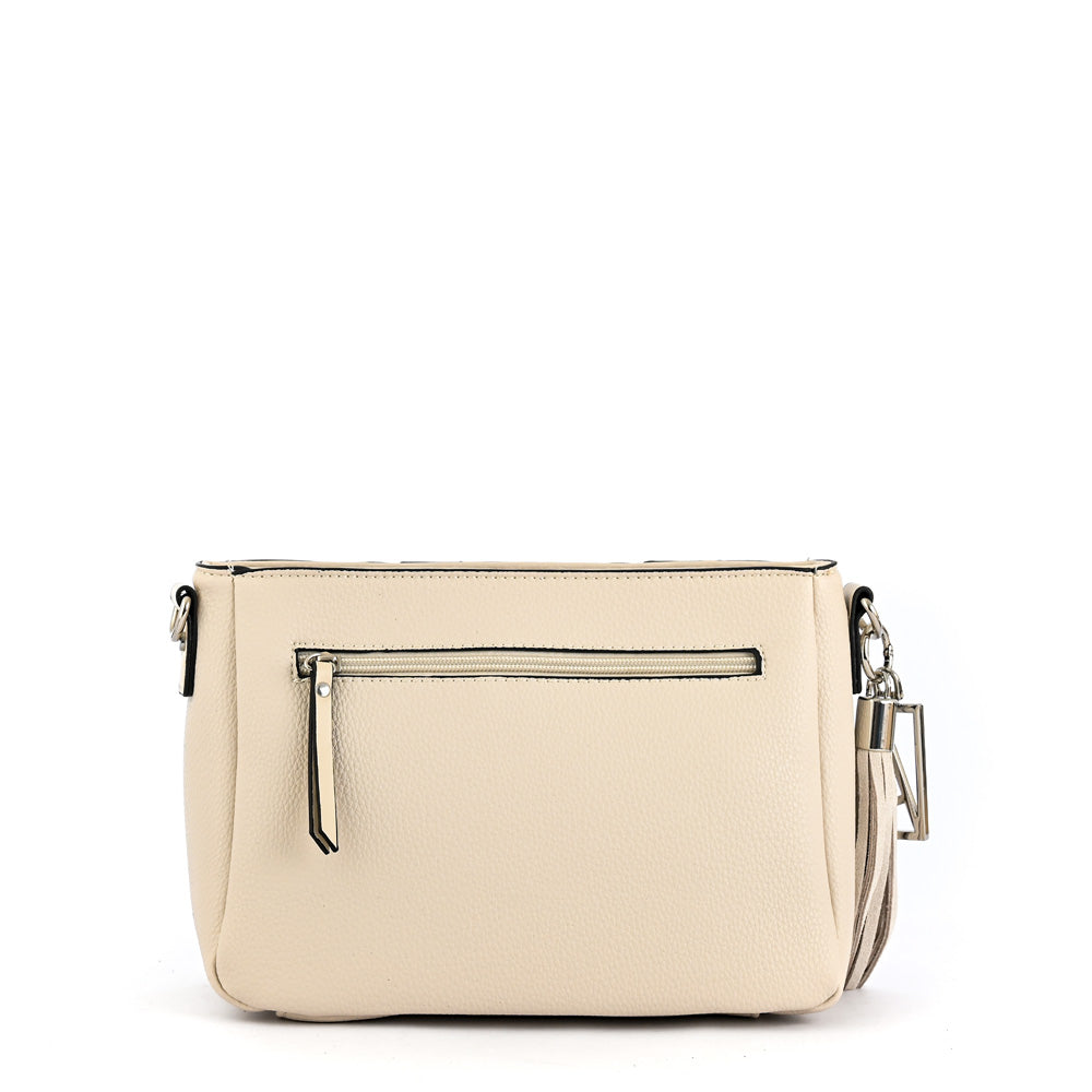 Leroy small off-white shoulder bag