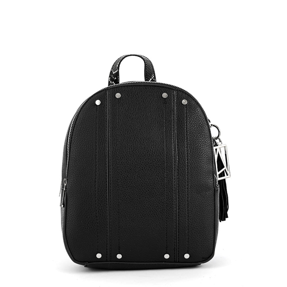 Small Leroy Black Backpack