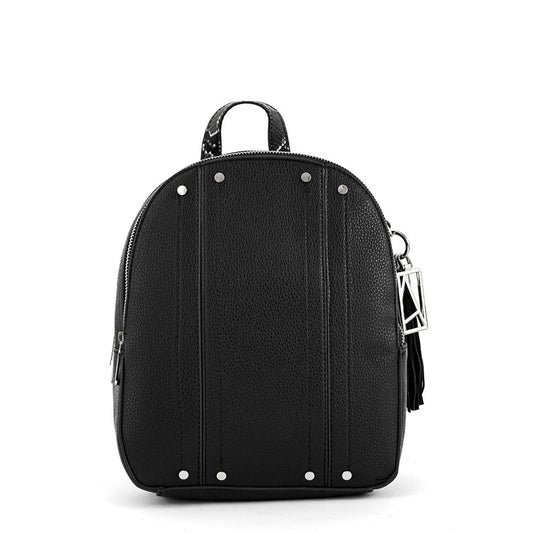 Small Leroy Black Backpack