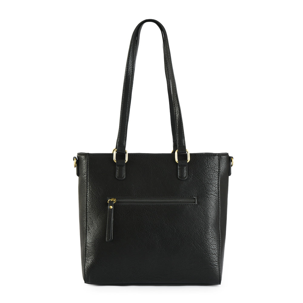 Wallet Two Handles Three medium divisions black lya