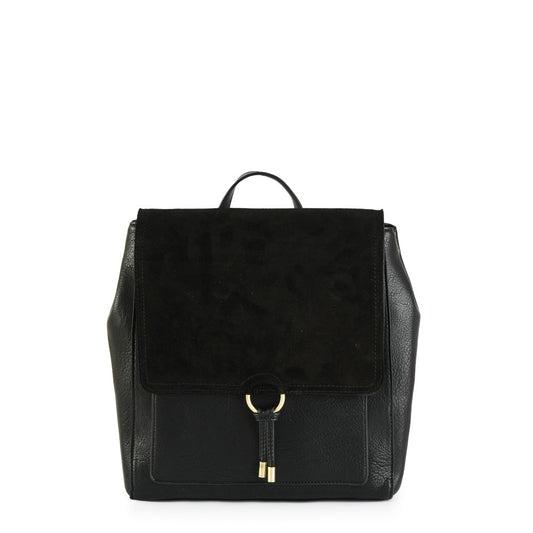Medium Black Lya Backpack