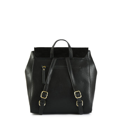 Medium Black Lya Backpack