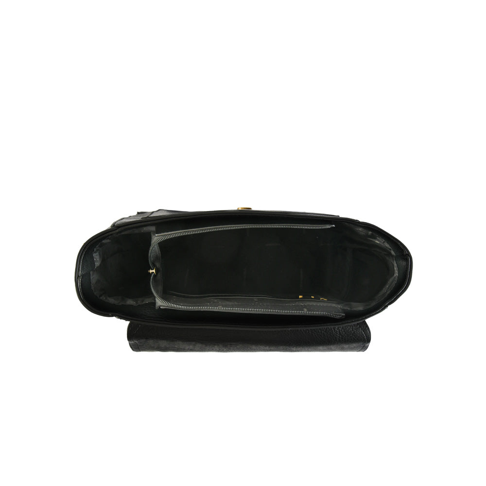 Medium Black Lya Backpack