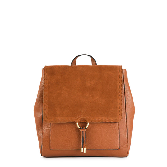 Medium Lya Brown Backpack