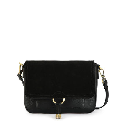 Small black lya shoulder bag