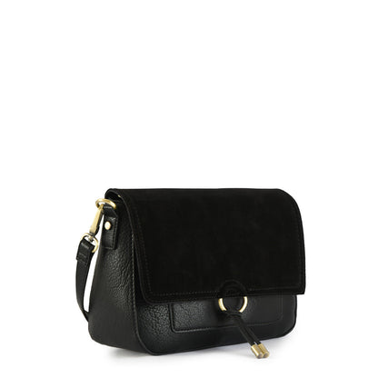 Small black lya shoulder bag