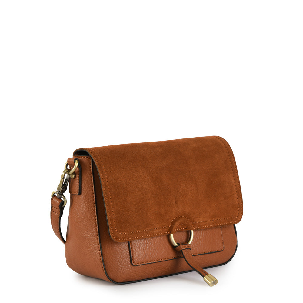 Small brown lya shoulder bag