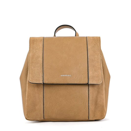 Roux Taupe Medium Lid Backpack