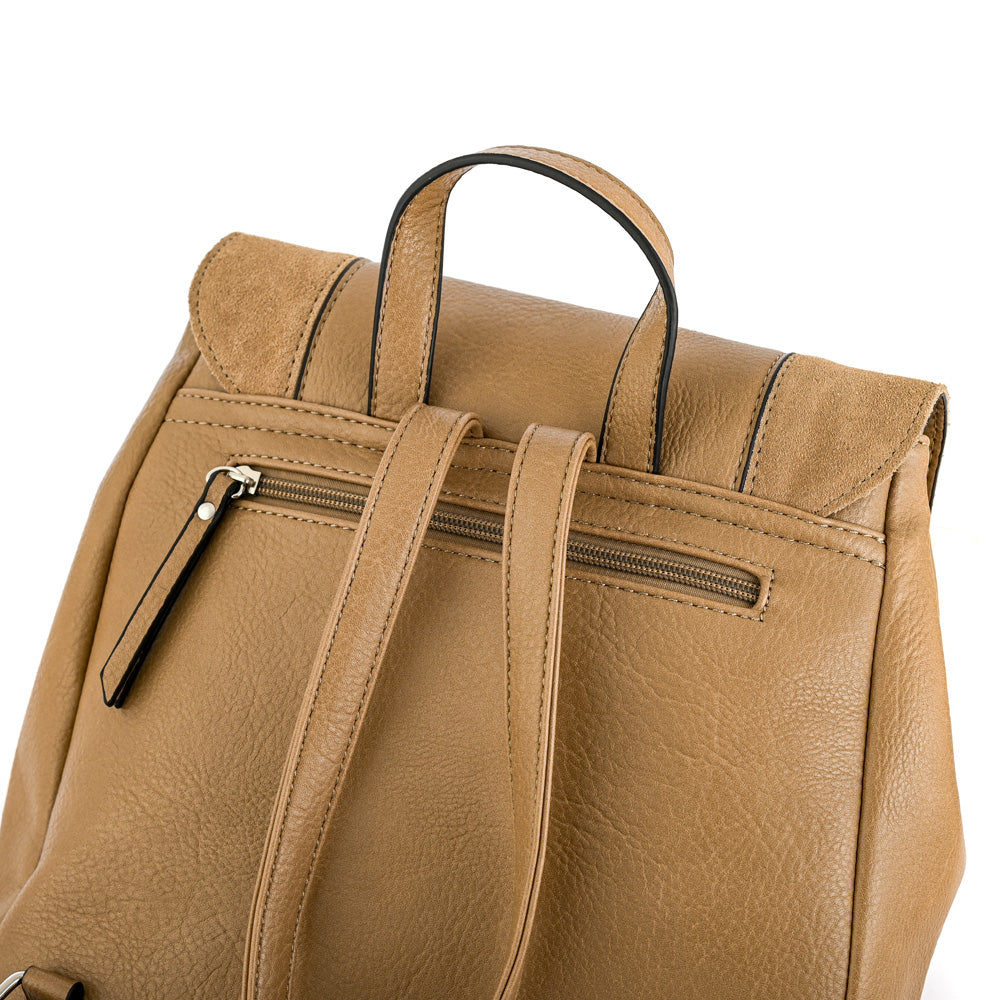 Roux Taupe Medium Lid Backpack