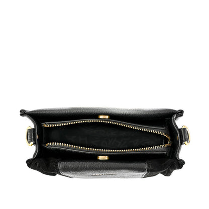 Medium roux black crossbody bag