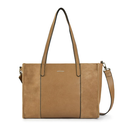 Wallet Two Handles Three medium divisions roux taupe