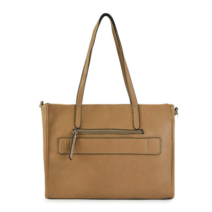 Wallet Two Handles Three medium divisions roux taupe