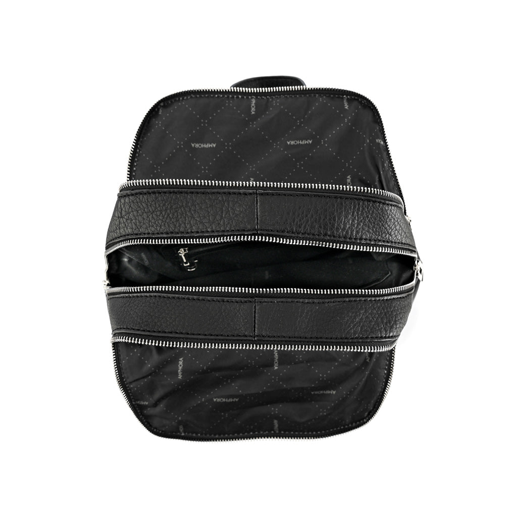 Girard Black Medium Backpack