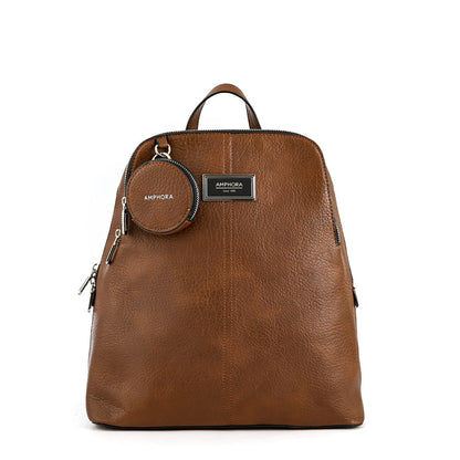 Girard Dark Brown Medium Backpack