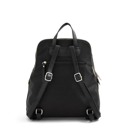 Girard medium textured black backpack