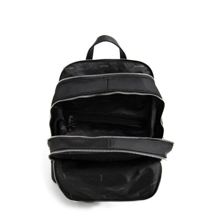 Girard medium textured black backpack