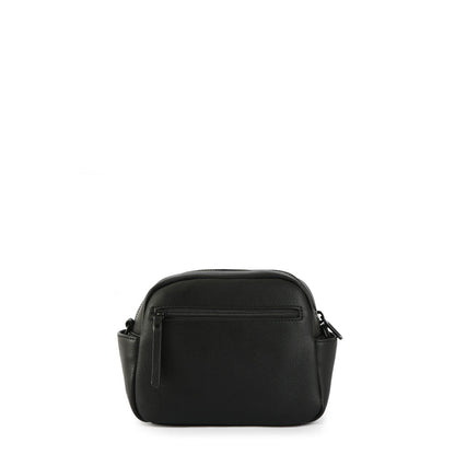 Small black lambert crossbody wallet