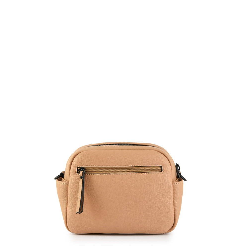 Small beige lambert crossbody wallet
