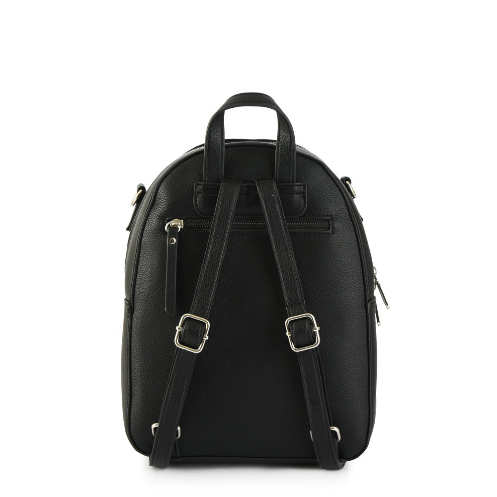 Isela Medium Black Backpack