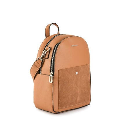 Isela Camel Medium Backpack