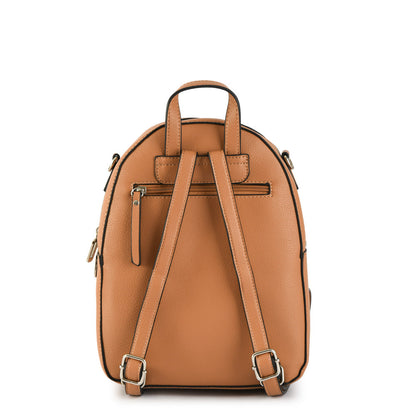 Isela Camel Medium Backpack