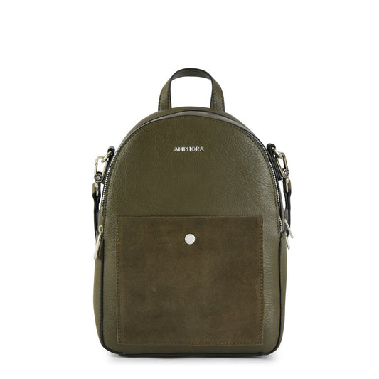 Isela Medium Olive Green Backpack