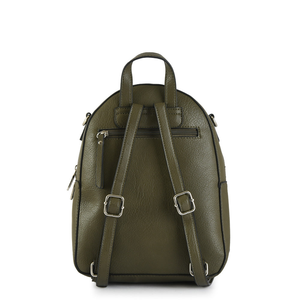 Isela Medium Olive Green Backpack